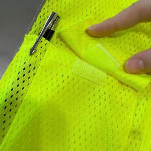 Chaleco de Seguridad con Logotipo Personalizado de Fábrica, Chaleco de Trabajo Transpirable, Chaleco de Pesca con Bolsillos - Product Image 4