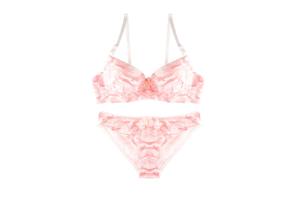 Conjunto de Ropa Interior Femenina Moderna de Dos Piezas sin Relleno, Sexy, de Algodón, Sujetador Deportivo y Bragas 100% Algodón - Product Image 3