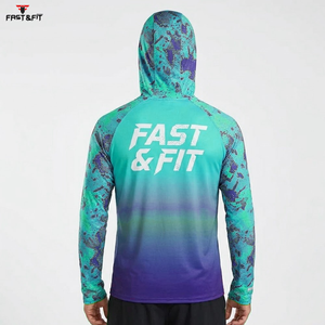 Sudadera con Capucha para Pesca de Manga Larga, Diseño de Primera Calidad, Secado Rápido y Cómoda, Tallas Grandes Disponibles - Product Image 4