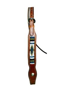 Cabecera de caballo occidental de alta calidad tallada a mano y cuero con cuentas Venta superior para montar a caballo - Product Image 6