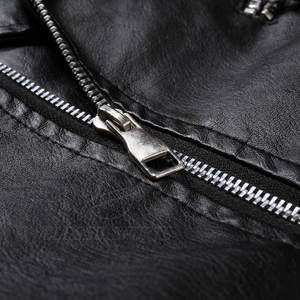 Chaqueta de Cuero para Hombre, Elegante, Corte Ajustado, Estilo Vintage, Informal, Abrigo Cálido - Product Image 5