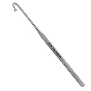 Herramienta Veterinaria Quirúrgica: Gancho Snook para Ovariectomía, Instrumento Médico de Precisión con Punta de Bola para Cirugía Animal - Product Image 2