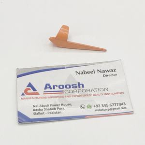 Alicates de Acero Inoxidable de Grado Quirúrgico con Recubrimiento Naranja y Logotipo Personalizado de Aroosh Corp, Herramientas para Secciónar Cabello y Extensiones de Cabello - Product Image 4