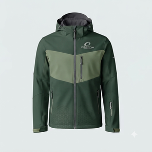 Chaqueta Softshell Personalizada para Hombre, Transpirable, Anti-UV, Ligera, Mangas Regulares, Cierre de Cremallera, Capucha - Product Image 2