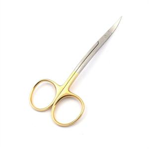 Ciseaux chirurgicaux dentaires manuels en acier de haute qualité, instrument courbé de précision, ensemble certifié CE par Grip Surgical - Product Image 1