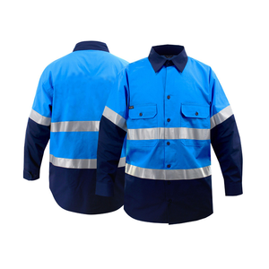 Gilet de sécurité réfléchissant personnalisable Suntehs, jaune fluorescent, orange, à manches longues, coupe queue d'aronde, pour la construction et l'ingénierie - Product Image 3