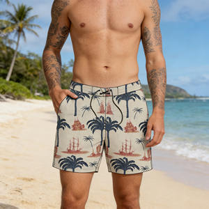 Shorts de Baño para Hombre al por Mayor, de Secado Rápido y Protección UV para Playa y Deportes Acuáticos - Product Image 1