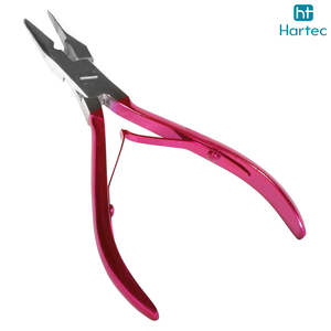 Pinzas para Extensiones de Cabello con Microperlas de Acero Inoxidable, Color Rosa, con Dientes para Extensiones de Cabello Humano - Product Image 5