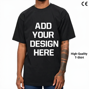 เสื้อยืดโอเวอร์ไซส์ผู้ชาย พิมพ์ลายพรีเมียมตามสั่ง โลโก้ OEM ผ้าคอตตอน 100% เนื้อหนา เหมาะสำหรับวิ่งและเดินป่า - Product Image 5