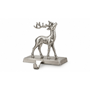 Soporte de Metal de Alta Calidad para Calcetines Navideños con Base de Madera, Colgador de Calcetines Personalizado con Peso para Decoración del Hogar - Product Image 5