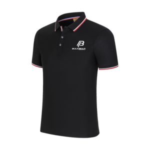 เสื้อยืดผู้ชายพรีเมียม ผ้าฝ้าย 100% ทรงปกติ สวมใส่สบาย  โลโก้ด้านหน้าปรับแต่งได้ รับผลิตแบบ OEM/ODM แขนสั้น คอกลม ผ้าถัก - Product Image 2