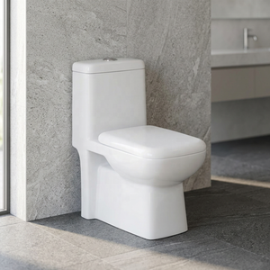 WC monobloc siphonique haute durabilité conçu pour les sanitaires publics et commerciaux à fort trafic - Product Image 1