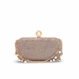 Pochette de mariée dorée P15282 Jupons élégants pour les mariées - Product Image 1