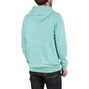 Sudadera con capucha con cremallera negra bordada con estampado personalizado 2025 para hombre, algodón pesado de invierno con impresión Digital sólida - Product Image 6