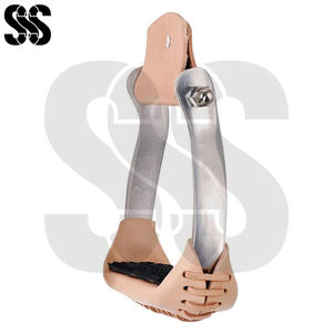 Estribos Premium para Caballo Western de Acero Suave, Acero Inoxidable Cromado, Equipo de Equitación SHER SONS SPORTS SSS-WS-4207 - Product Image 3
