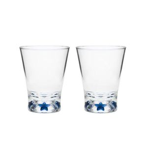 แก้วสูงแฟชั่นเก่าอะคริลิกดีไซน์รูปดาว - Product Image 4