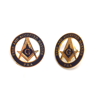 Ancient Accepted Scottish Rite Gold-Plated Enamel Pin Metal Badge Masonic Cast Technique Patriotism Style Art Collectable - Product Image 3