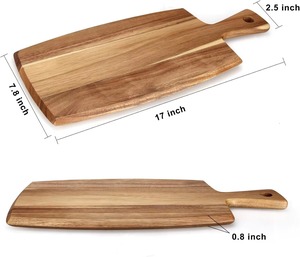 Planche à découper en bois d'acacia - Lavable au lave-vaisselle, durable et écologique - Product Image 2