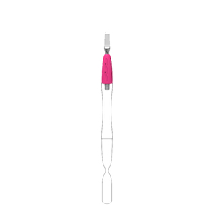 Replaceable & Changeable Cuticle Cleaner Head with <b>Pink</b> Silicone Grip for Professional Nail Salon Equipment - Product Image 6