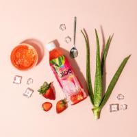 Vente en gros de boissons Alo Vera de 500ml avec saveurs de fruits Échantillon gratuit OEM ODM et emballage en bouteille de conception privée