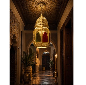 Moroccan Brass Handmade Lantern <b>Wall</b> <b>Sconce</b> Decorative Hanging Light Home Decoration - Product Image 6