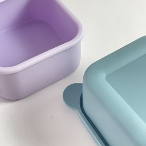 Food Grade 3oz Silicone <b>Storage</b> Containers, Reusable Leak Proof Sauce Cups, Meal Prep,Snack Containers, Microwave DishwasherSafe - Product Image 1