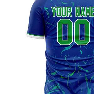 Camiseta de fútbol, ropa deportiva, ropa de rendimiento atlético, tela transpirable, ligera, ropa de equipo, duradera, cómoda y en oferta. - Product Image 2