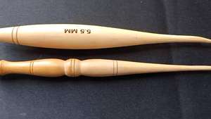 Juego de Agujas de Ganchillo de Madera de Alta Calidad, Hechas a Mano, Ecológicas y Duraderas - Product Image 4
