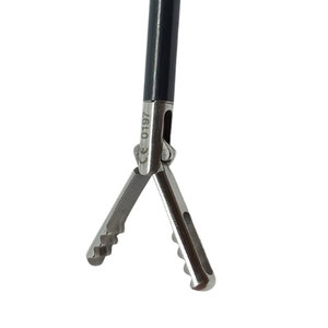 Reusable <b>Laparoscopic</b> Clinch Grasper Clamp Monopolar Surgical <b>Instrument</b>, 5mm Diameter 33cm Length Endoscopic Clinch Type - Product Image 2