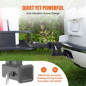 Estensione per Gancio di Traino da 1-1/4'' a 2'', Rialzo/Abbassamento di 4'', Adattatore per Gancio di Traino da 6-1/2'' di Lunghezza - Product Image 6