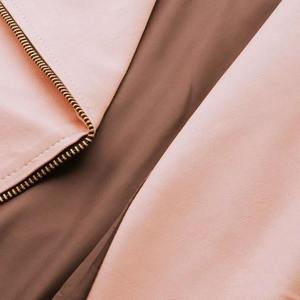 Nouvelle veste en cuir matelassée pour femme, tendance hiver, imprimée sur mesure, en peau de mouton tricotée, respirante, avec fourrure, coupe-vent et imperméable - Product Image 6