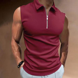 Camisetas Personalizadas OEM/ODM 100% Algodón para Hombre, Logotipo Bordado, Camisetas de Golf Sólidas, Casuales de Negocios, Manga Corta, Alta Calidad - Product Image 1
