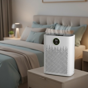 เครื่องฟอกอากาศ Sudex Smart Electric ดีไซน์รูปแมว สำหรับวางบนโต๊ะทำงาน พร้อมแผ่นกรอง HEPA สำหรับบ้าน เงียบ พกพาสะดวก เหมาะสำหรับคนรักสัตว์เลี้ยง รับประกัน 1 ปี - Product Image 4