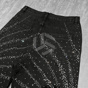 Hot Sale New Arrival Acid Wash <b>Denim</b> Shorts For Men Unique Style Breathable Acid Wash Shorts In Best <b>Material</b> - Product Image 5