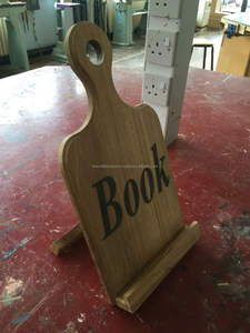 Porte-livres de cuisine en bois conçu pour des performances fiables avec une finition lisse et un affichage robuste des recettes - Product Image 6