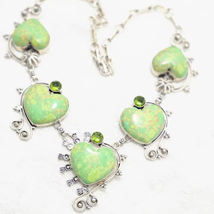 Collar de Gargantilla de Alta Calidad, Estilo Clásico, con Turquesa Natural Azul, Cuentas Finas, Plata Alemana, para Mujer, Joyería con Piedras Preciosas - Product Image 6