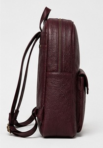 Sac à dos de voyage léger et portable pour homme, en cuir véritable, style vintage minimaliste, idéal pour le bureau et les affaires - Product Image 5