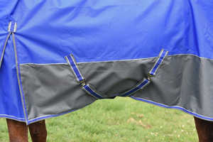 Invierno impermeable transpirable 900D Ripstop caballo Turnout alfombra correas de liberación rápida Anti-Rub cuello hombro diseño ligero Nylon - Product Image 3