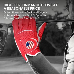Gants de golf en cuir de chèvre ultra légers et durables, haute élasticité, nouvelle arrivée, séchage rapide, doux, unisexes, pour le sport. - Product Image 4