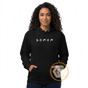 GREEK TREASURES, Nueva Llegada, Sudadera de Forro Polar para Mujer, 100% Algodón, Transpirable, 500g, con Logotipo Personalizado Bordado de Zeta Phi Beta - Product Image 3
