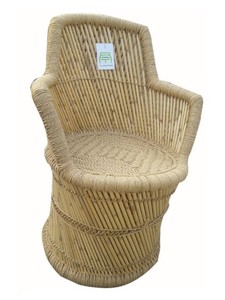 Chaise Sarkanda en bambou Ecowoodies de haute qualité, écologique, traditionnelle et durable, magnifiquement conçue pour l'extérieur, la chambre et le parc - Product Image 2