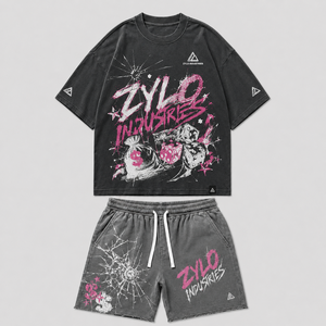 Ensemble de shorts décontractés d'été pour hommes, couleur unie, 100 % coton, séchage rapide, tricoté, avec poches, logo personnalisé, lot de deux - Product Image 4
