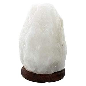 Lámpara de Sal Blanca Natural USB al por Mayor, Lámpara de Mesa de Cristal de Sal del Himalaya, Lámpara de Noche para Dormitorio, Lámpara de Cabecera - Product Image 3
