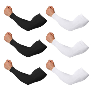 Manchon de compression rafraîchissant pour bras, protection pour le cyclisme, personnalisable avec logo, unisexe pour adultes - Product Image 1