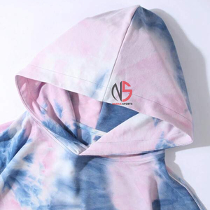 Hot Selling <b>Men's</b> Hooded <b>Sweatshirt</b> Regular Sleeve Knitted Fleece Casual Winter 100% Cotton Solid <b>Pink</b> Blue Pocket Design Quick - Product Image 3
