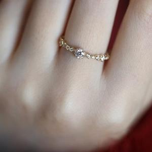 925 Sterling Silver Moissanite <b>Ring</b> For Engagement <b>Ring</b> Gift For Her - Product Image 4