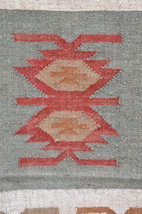 Tapis Kilim en jute tissé à la main, fibre naturelle, réversible, pliable, décoratif pour la maison et l'hôtel, prix usine. - Product Image 2