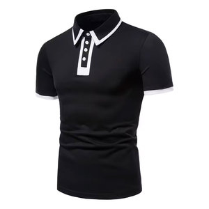 Polo Personalizado de Marca Superior, Tela Ligera de Mezcla de Poliéster y Spandex, Elástica y Transpirable, Polo de Golf Estampado para Hombre - Product Image 2
