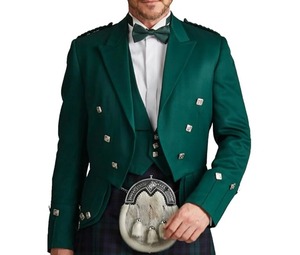 2026 Scottish <b>Jacket</b> Coat Elegant Custom <b>Velvet</b> Doublet for <b>Men</b> Comfortable Doublet Ornate Period Reenactments Historical Coats - Product Image 5