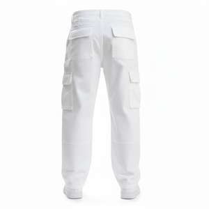Pantalones Cargo Casuales para Hombre, Hechos a Medida, Ligeros, de Cintura Alta, 100% Algodón Twill, Transpirables, Ecológicos, con Logotipo Personalizado, de Alta Calidad - Product Image 6